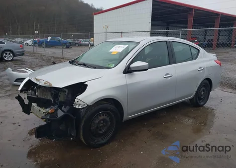 2019 Nissan Versa 1.6 Sv from USA, damaged, VIN 3N1CN7AP4KL843520
